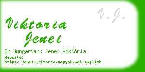 viktoria jenei business card